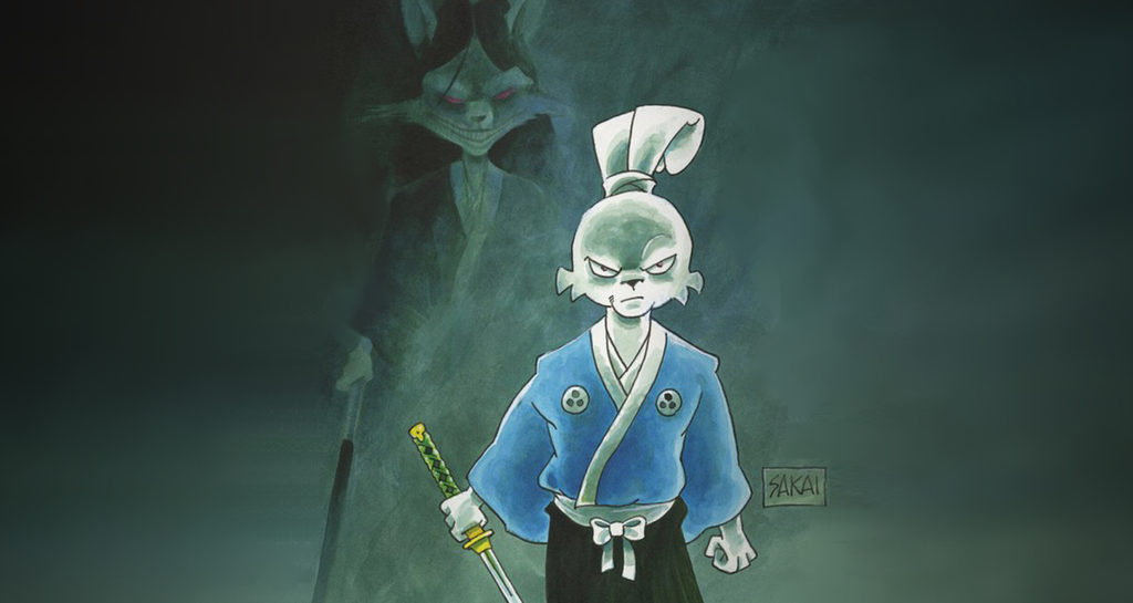 An image of a Usagi Yojimbo Saga comic by Stand Sakai